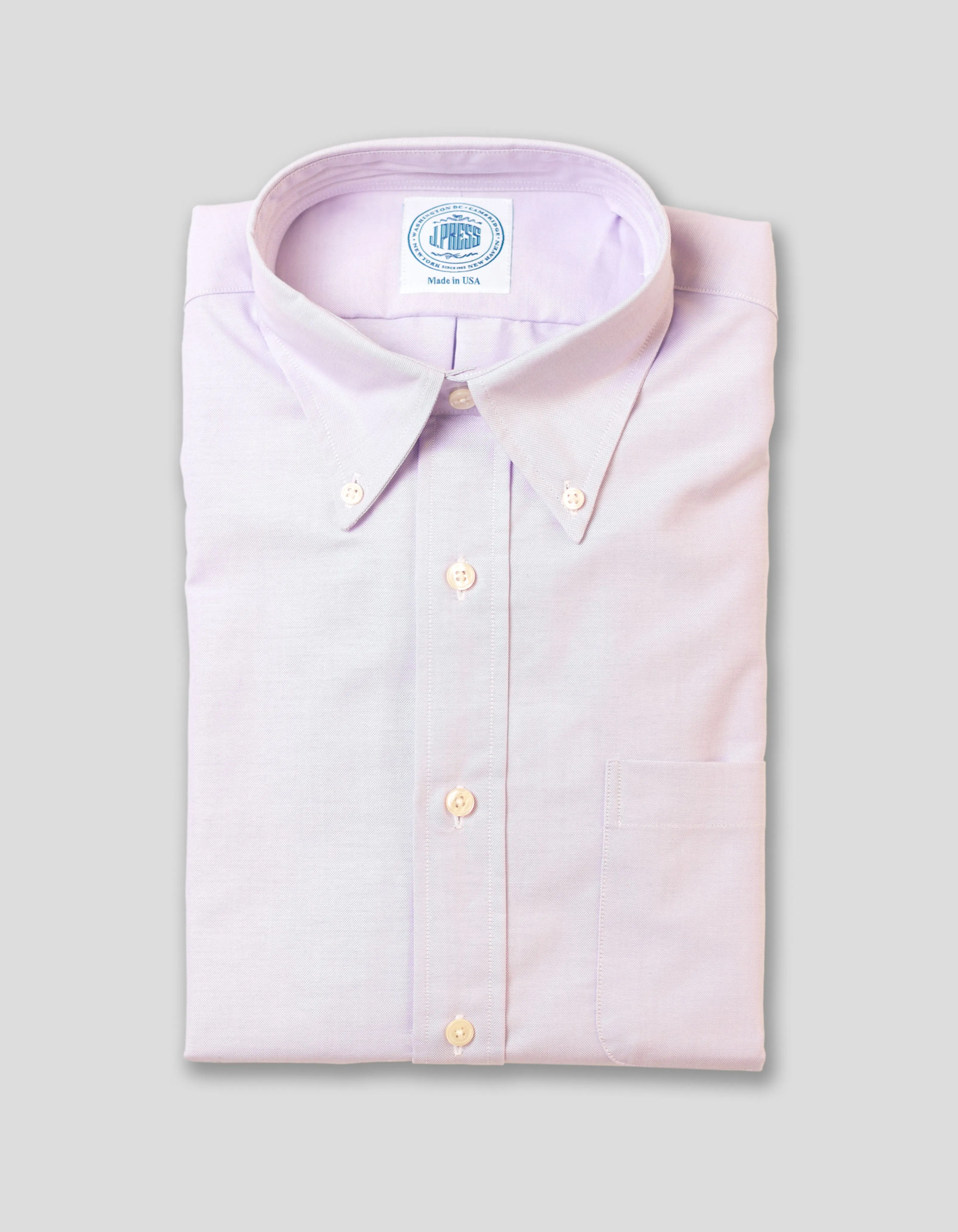 CHEMISE HABILLÉE OXFORD UNIE VIOLETTE