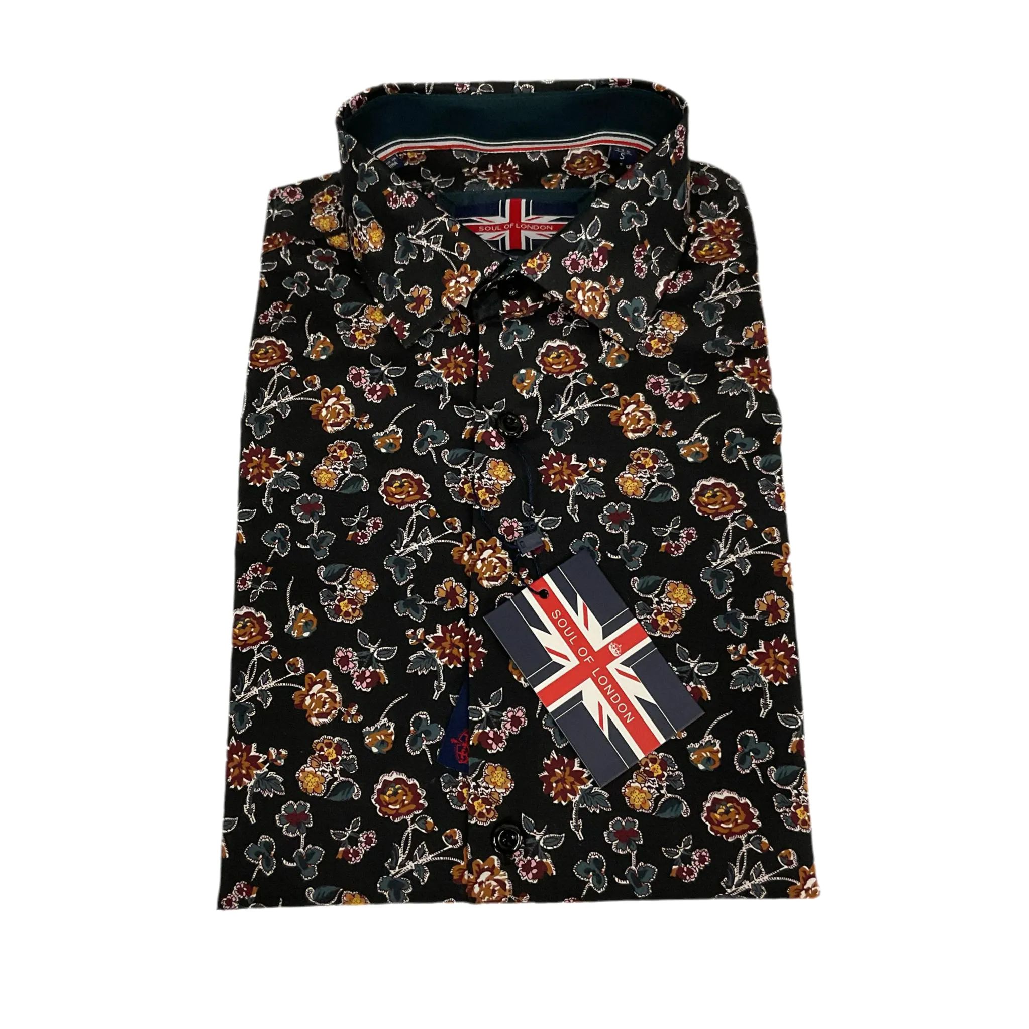 Soul of London LS Coton Élastique