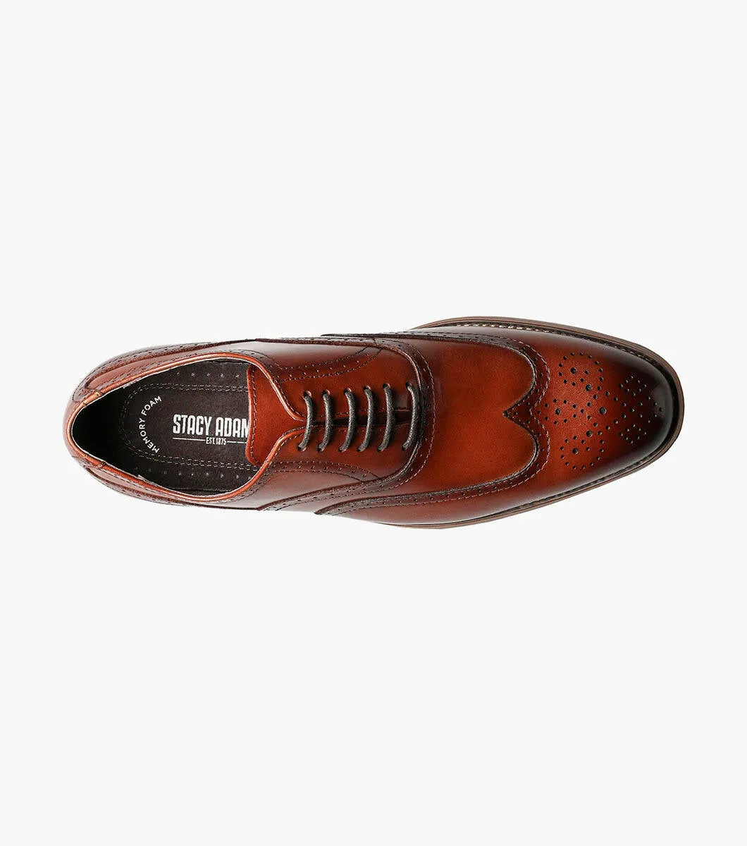 Stacy Adams DUNBAR Chaussures Oxford à bout pointu - Cognac