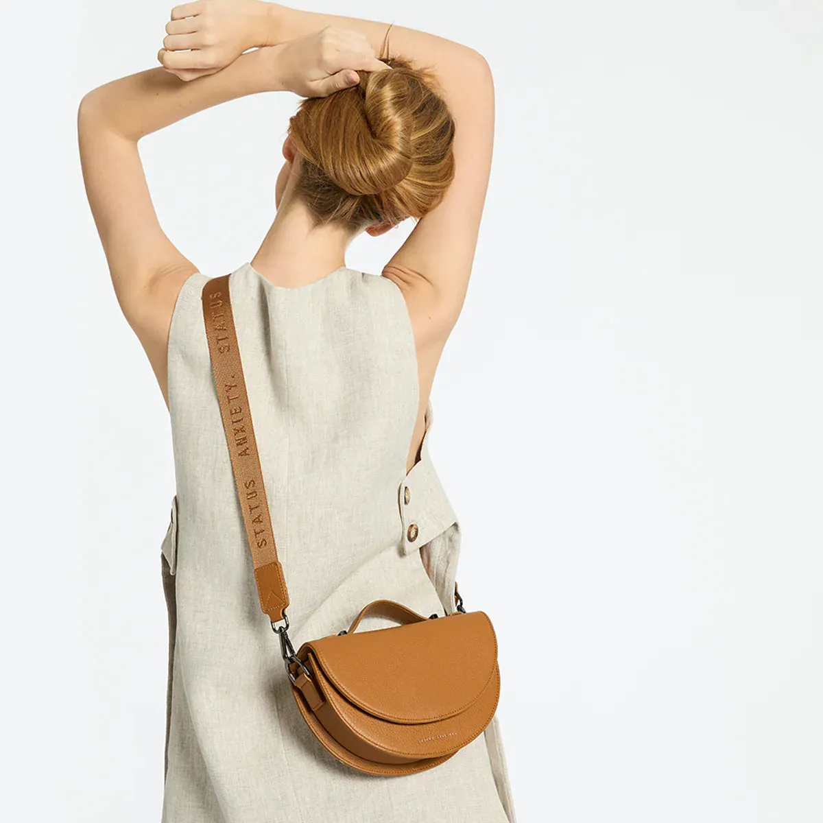 Status Anxiety Échappée Belle Sangle Tressée Beige Chaussures Fines Status-Anxiety
