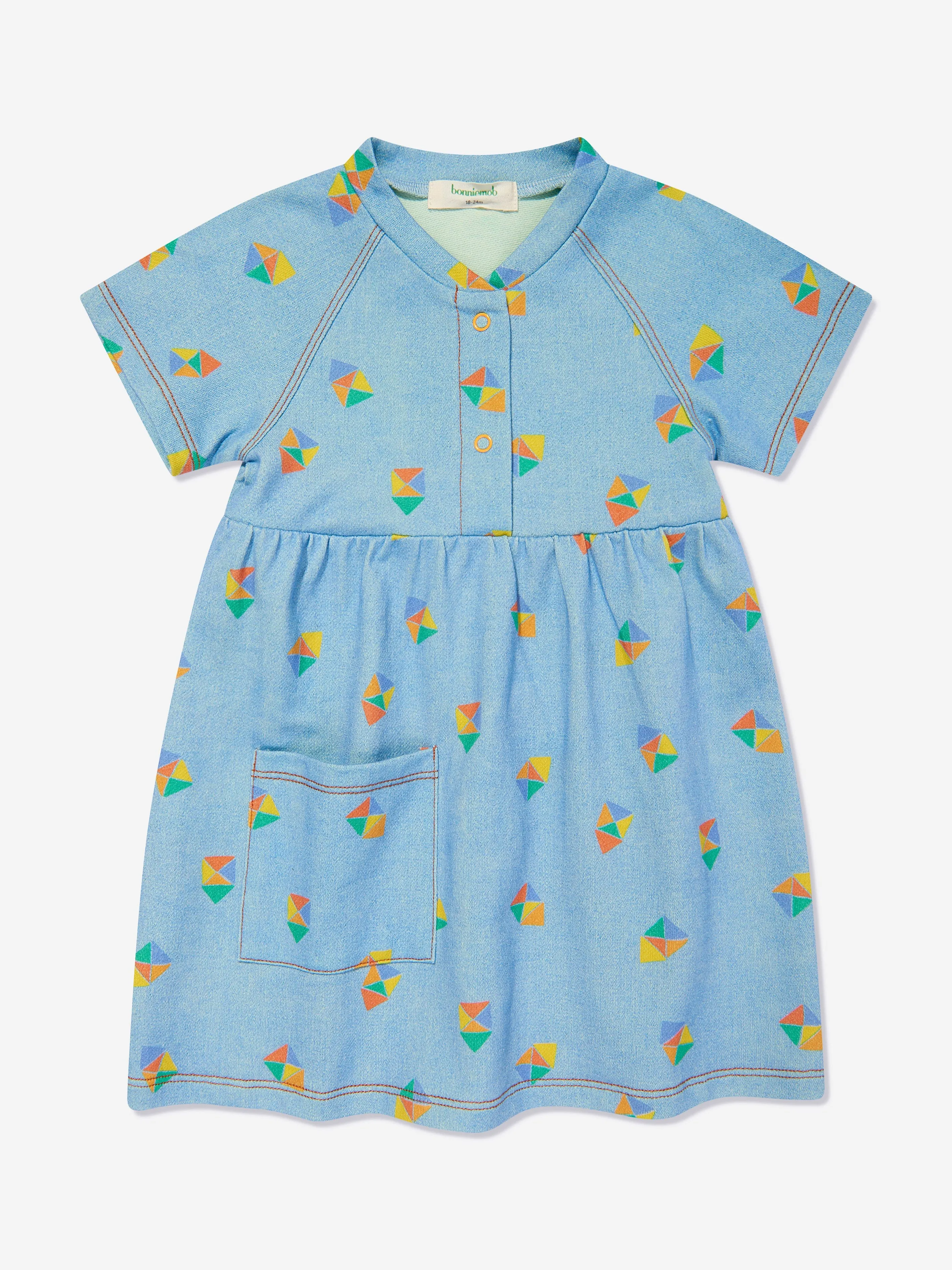 La Robe à Poches en Jean Bleu de Bonnie Mob Girls pour la Plage des Sirènes