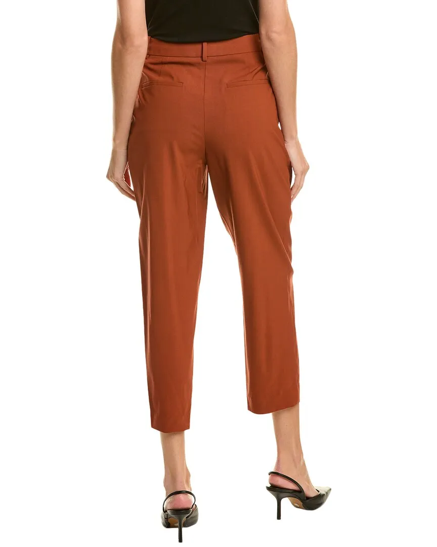 Pantalon en Laine Mélangée Carotte Theory