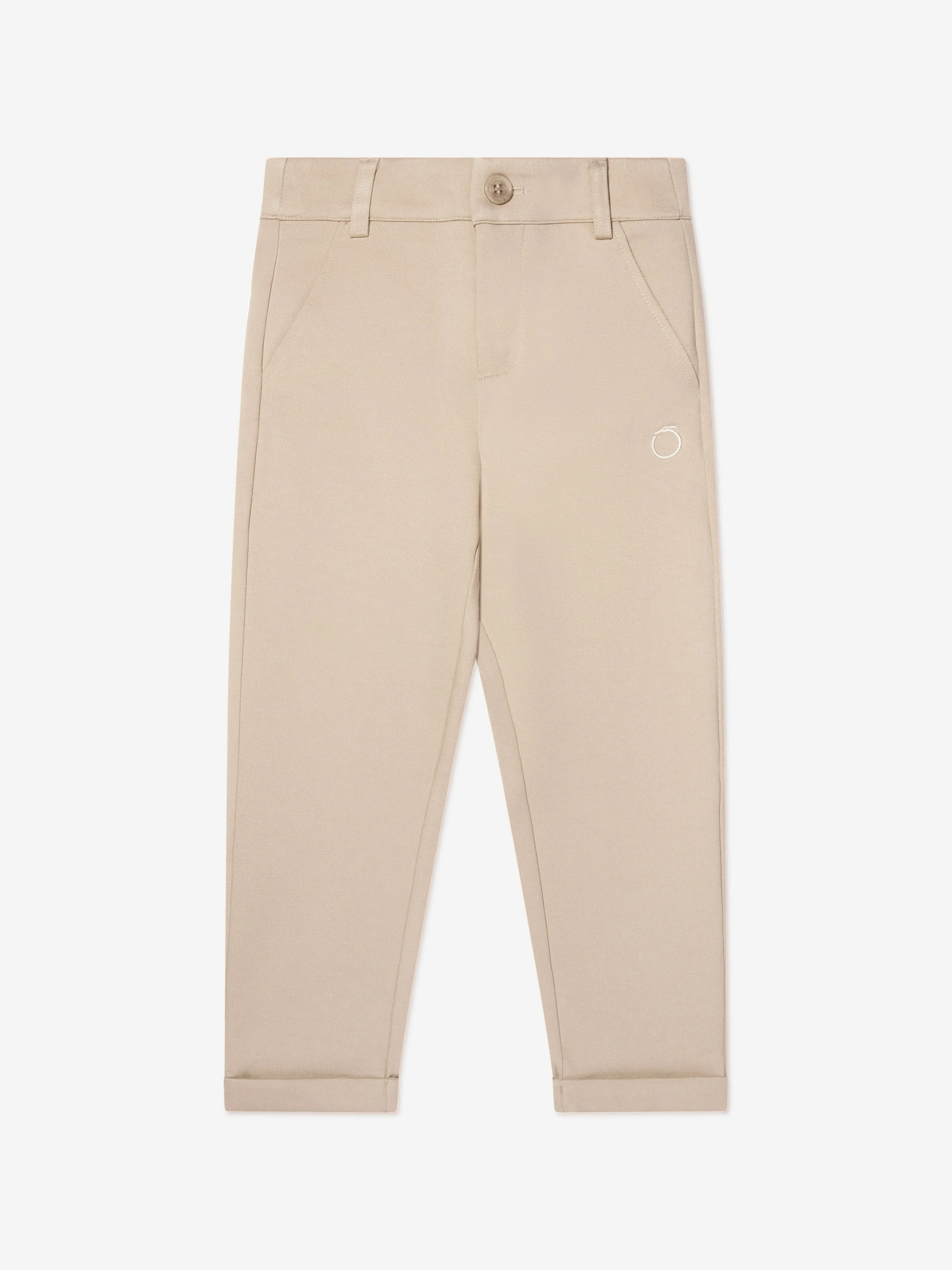 Pantalons Bergil pour garçons Trussardi en beige