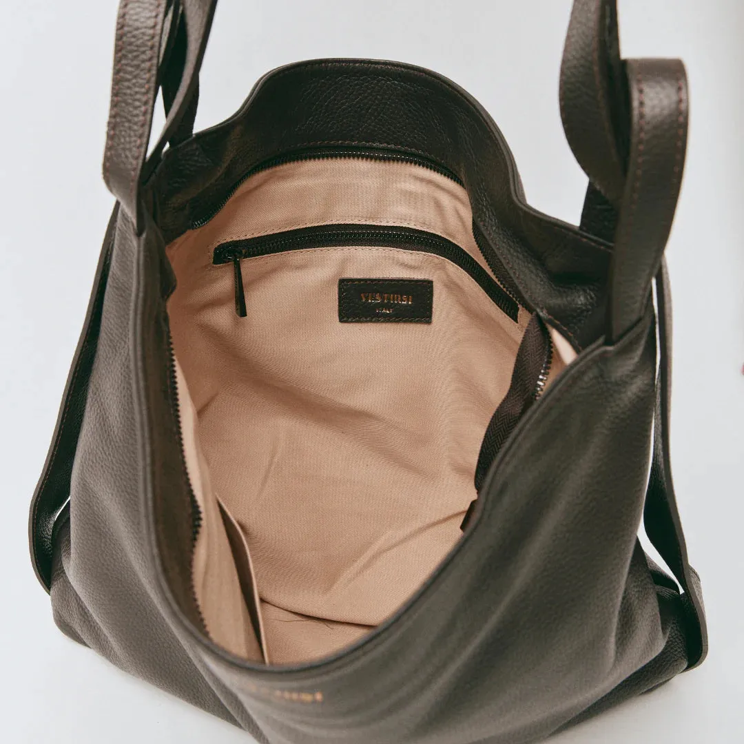Vestirsi Sac à dos Bella Chaussures Chocolat Noir_Vestirsi