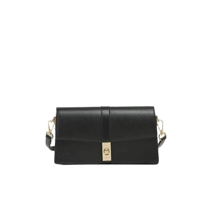 Vestirsi Claudia Chaussures en Cuir Noir Est-Ouest_Vestirsi