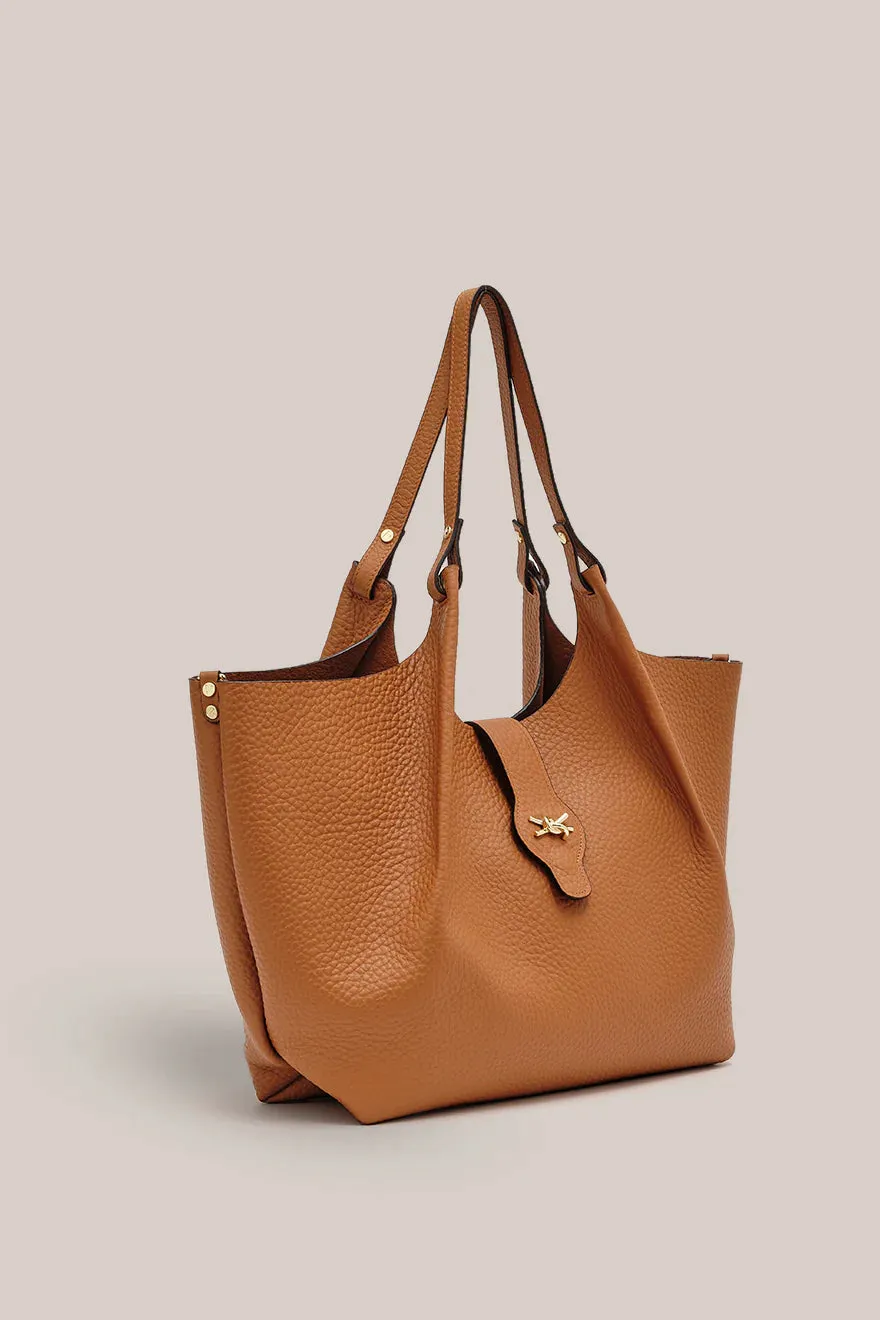 Vestirsi Grace Large East West Tote Tan Chaussures_Vestirsi