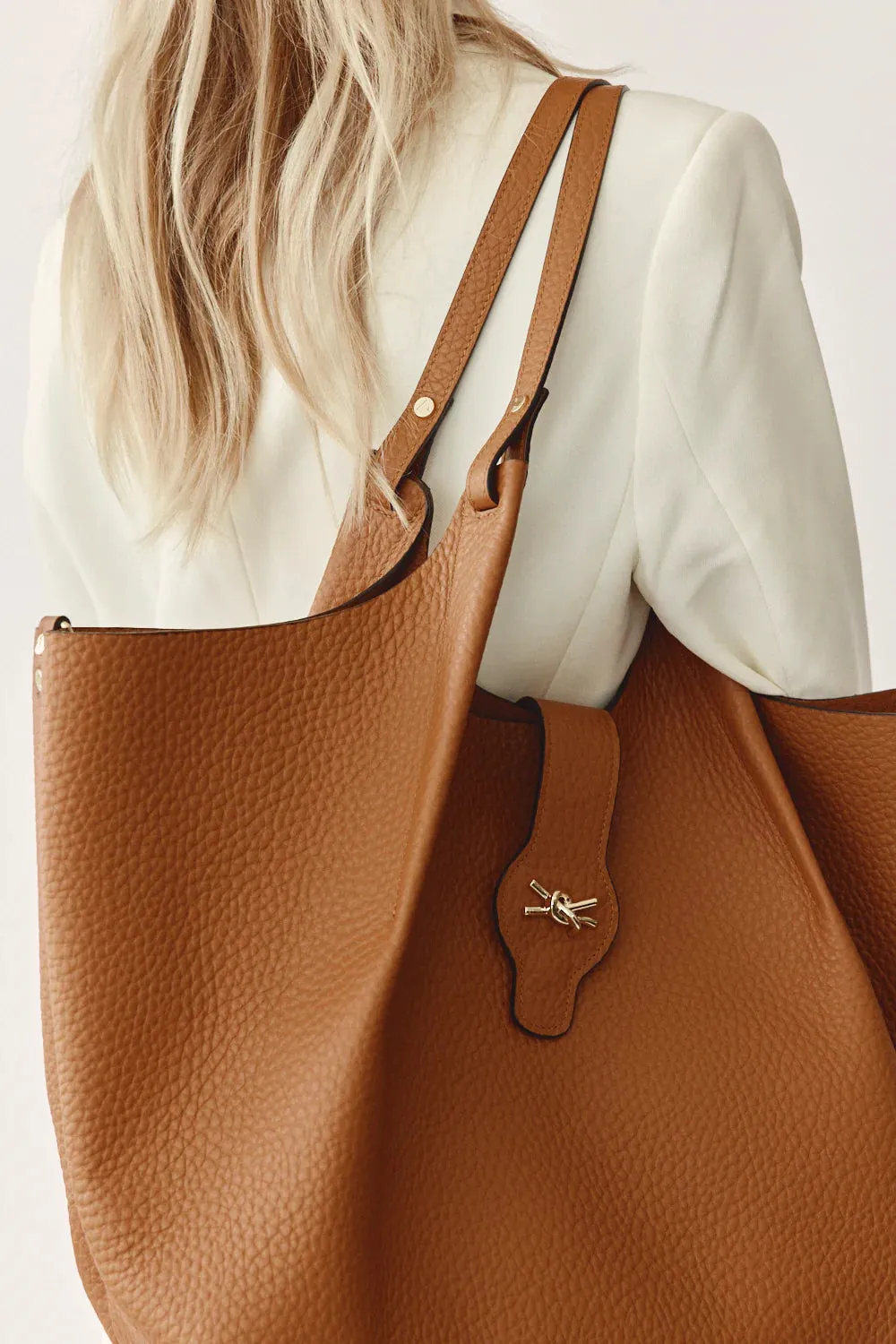Vestirsi Grace Large East West Tote Tan Chaussures_Vestirsi