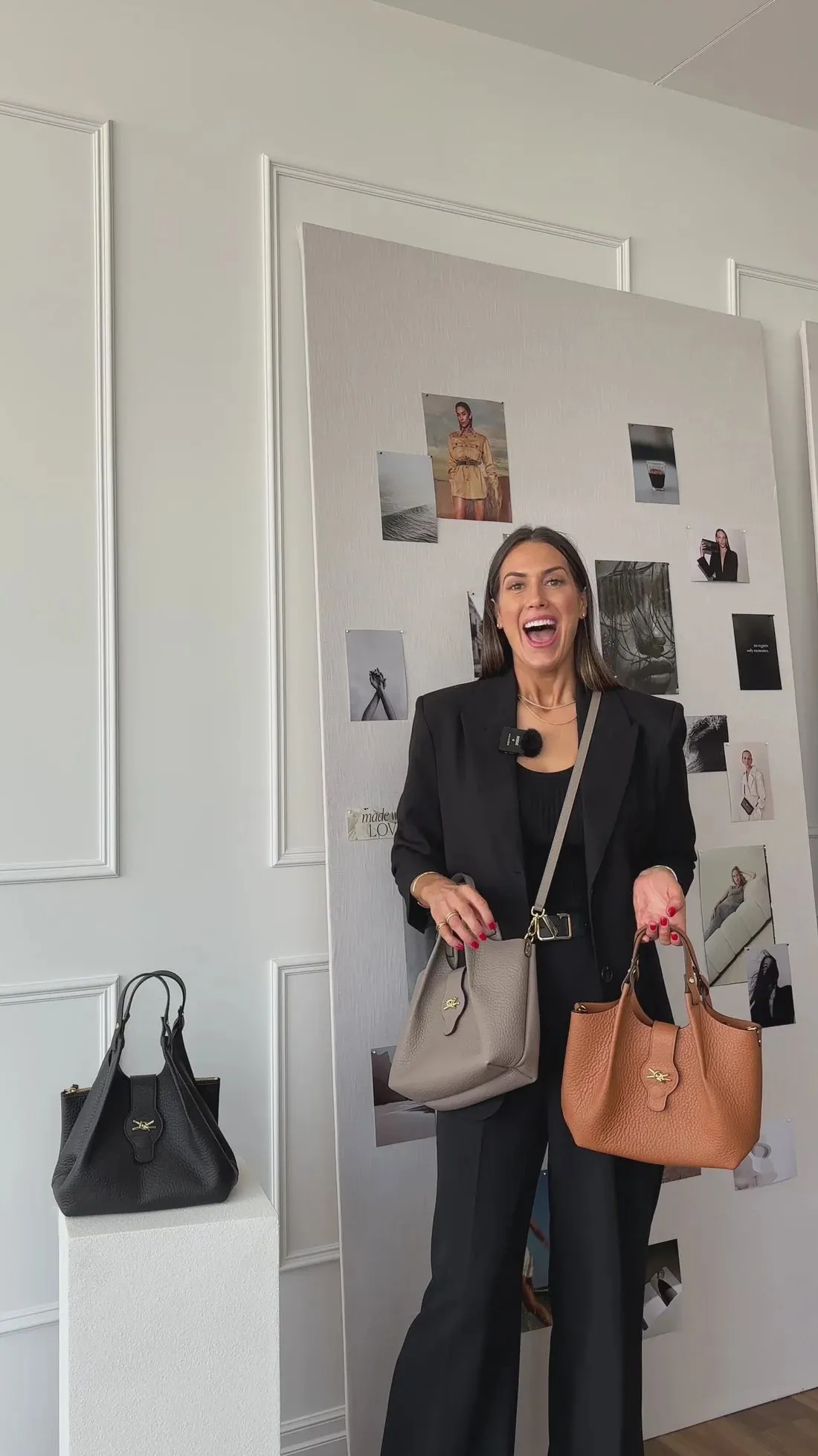 Vestirsi Grace Petit Sac East West Tote Noir Chaussures_Vestirsi