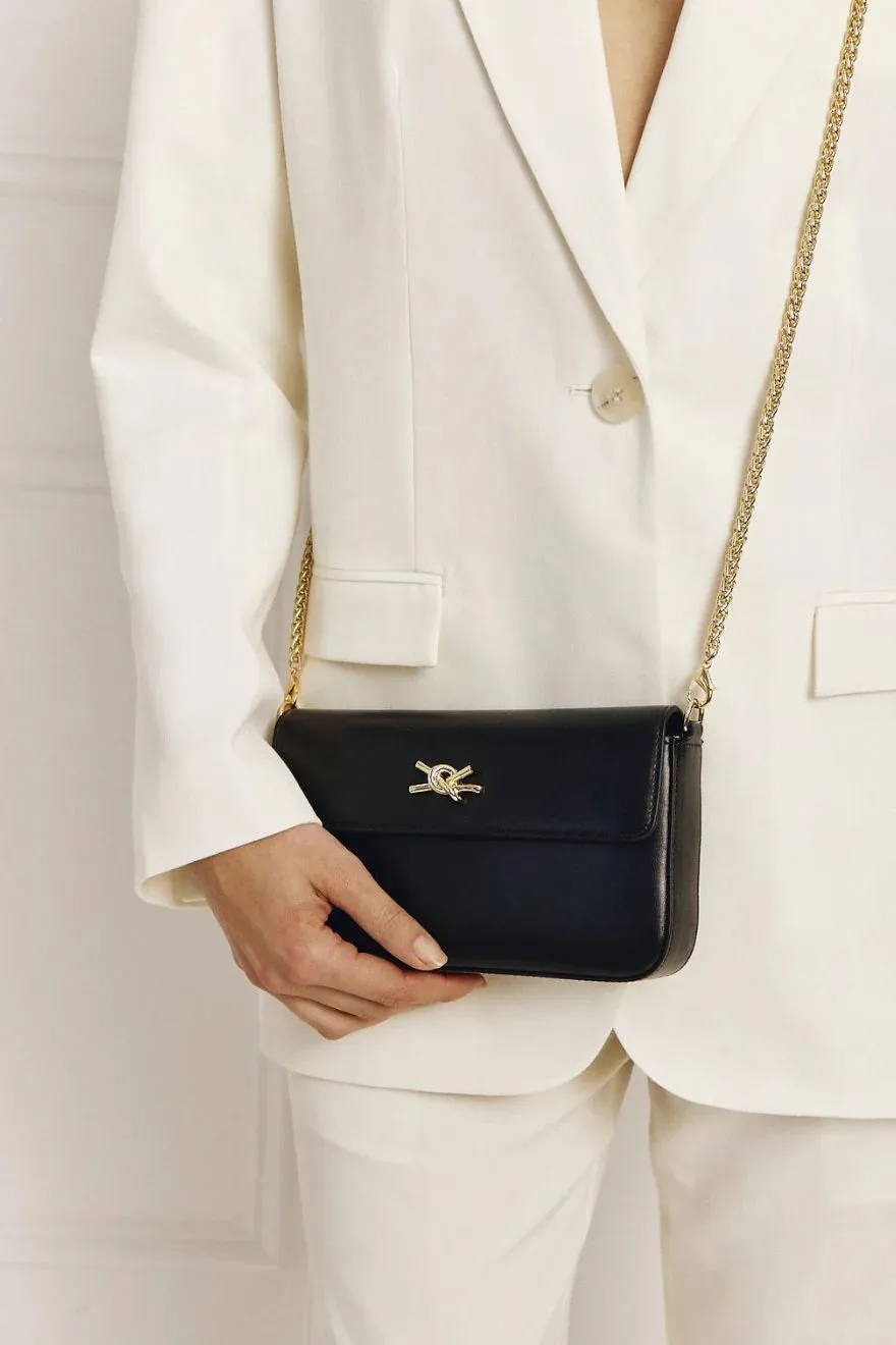 Vestirsi Sophie Noeud Pochette Chaussures Noires_Vestirsi