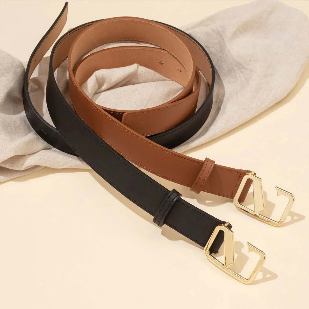 Vestirsi Victoria Ceinture Chaussures Beige_Vestirsi