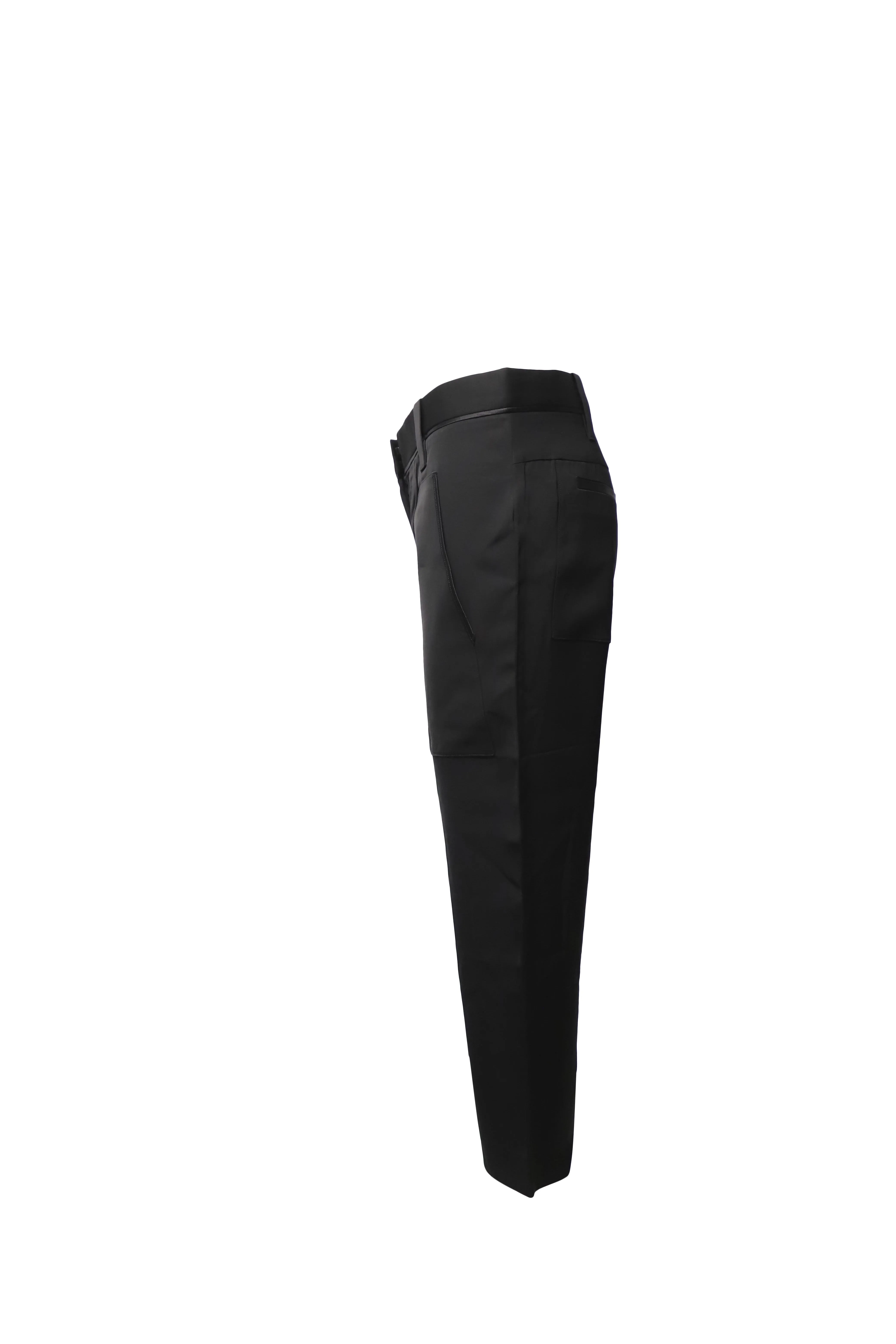 Pantalon Victoria Beckham Tailleur en Viscose Noire