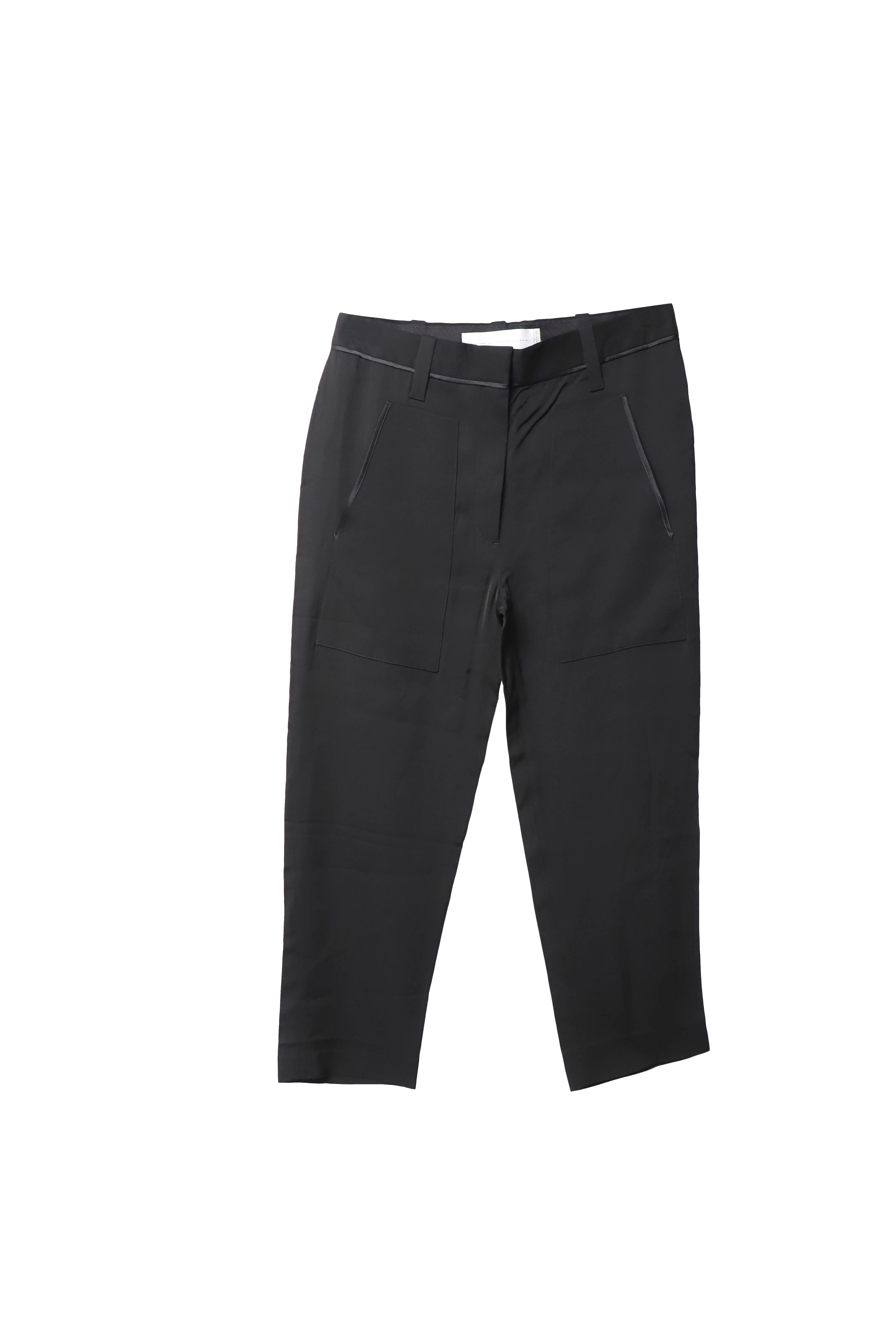 Pantalon Victoria Beckham Tailleur en Viscose Noire