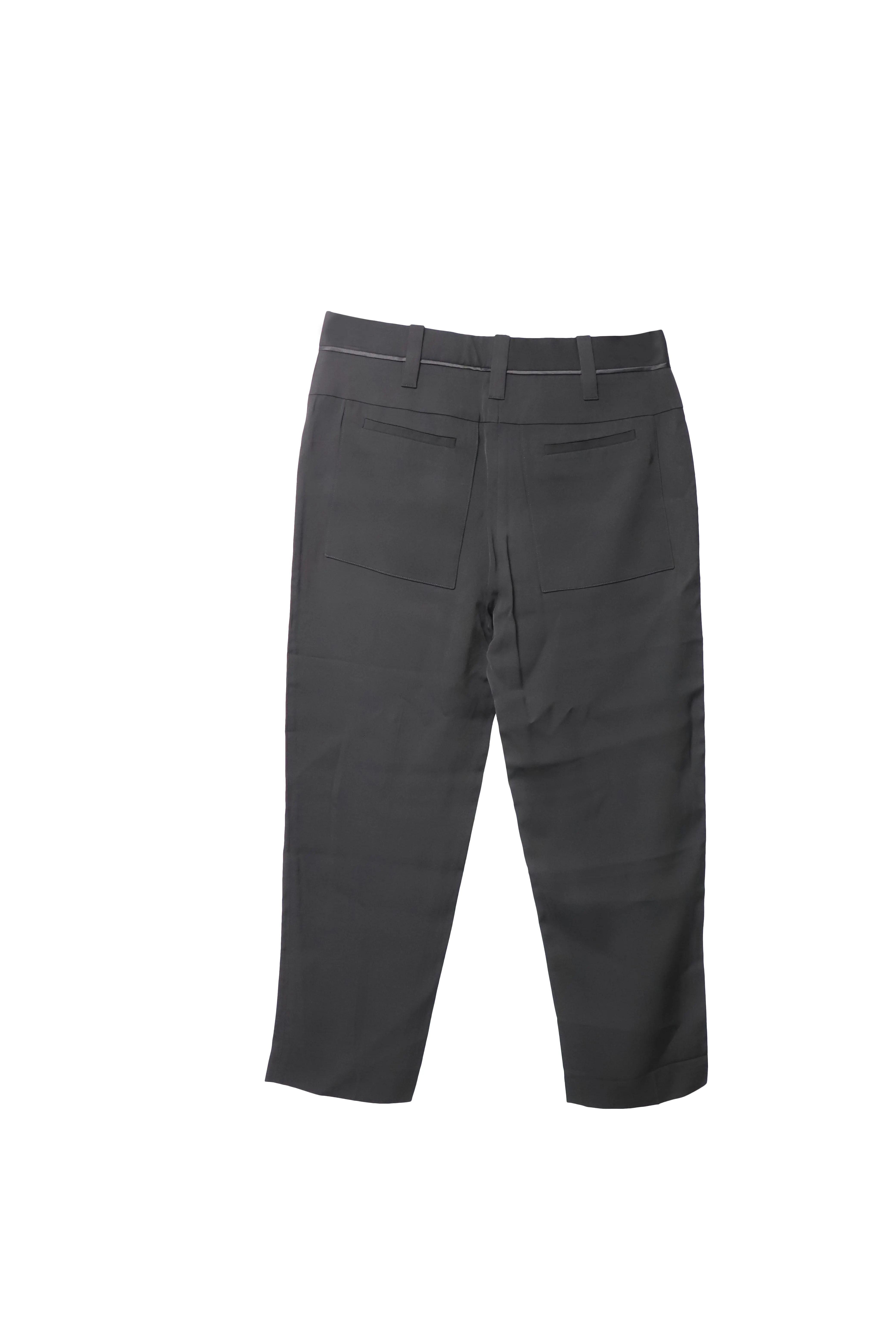 Pantalon Victoria Beckham Tailleur en Viscose Noire