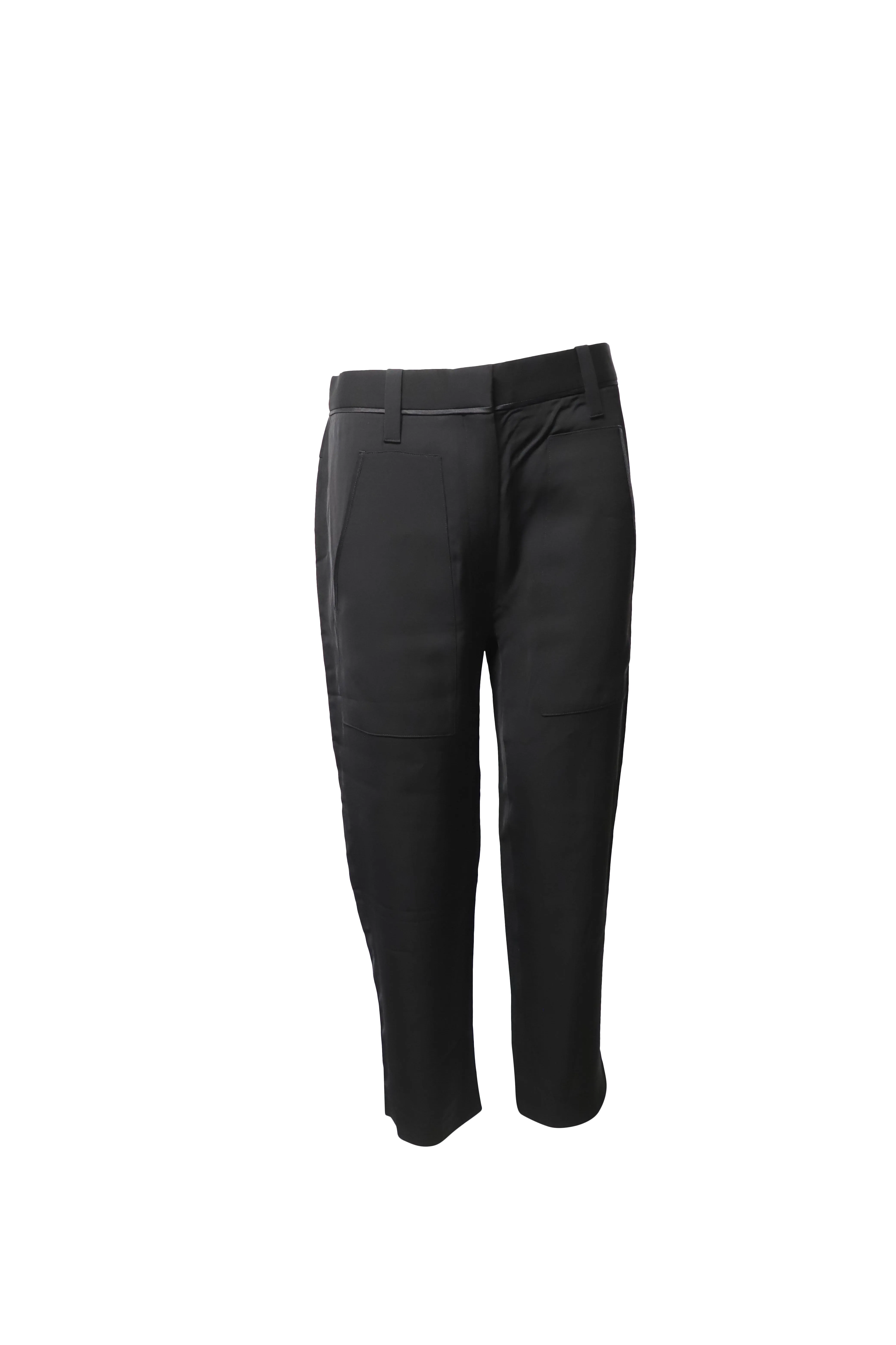 Pantalon Victoria Beckham Tailleur en Viscose Noire