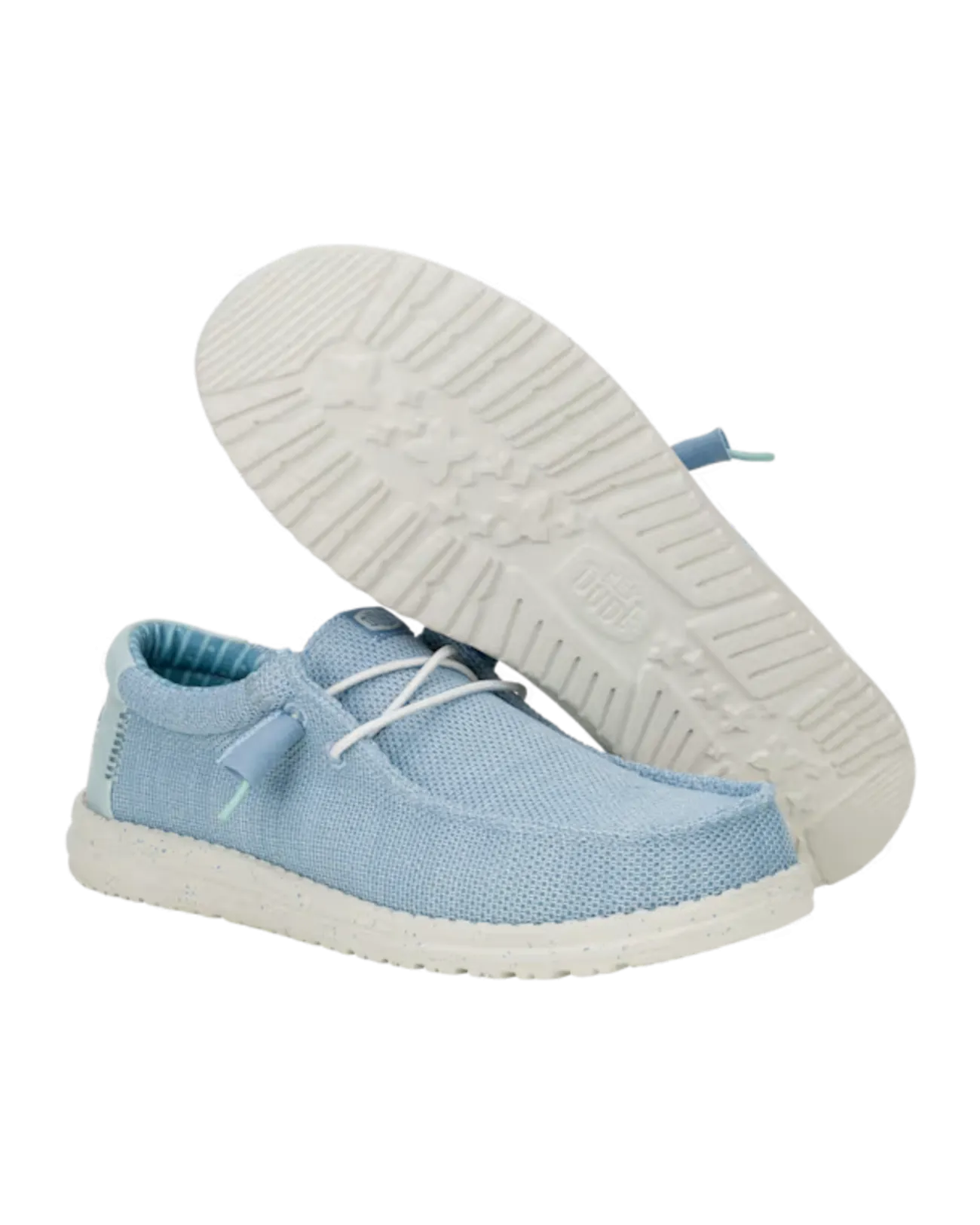 Chaussures Wally Stretch Sox en Bleu Nuage & Bleu Aube
