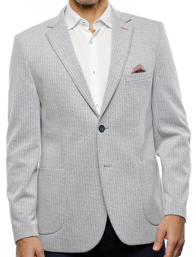 Veste de sport blanche et marine (Grande taille)