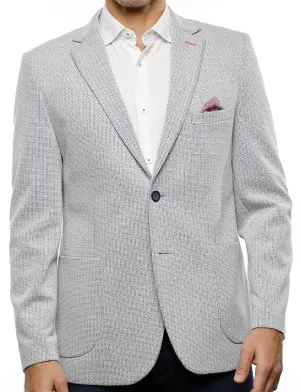 Veste de sport blanche et marine (Grande taille)