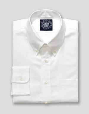 CHEMISE BLANCHE OXFORD - COUPE AJUSTÉE