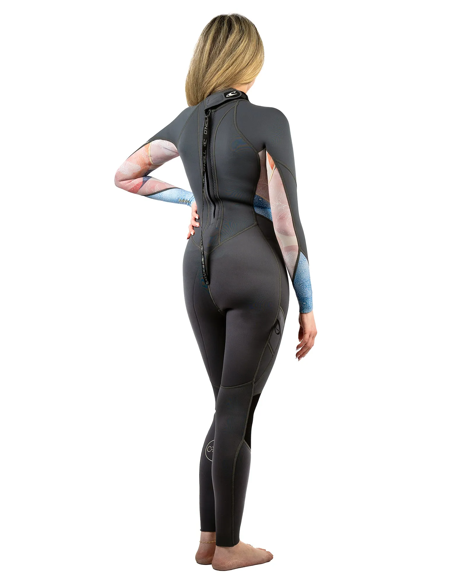 Combinaison intégrale Femme Bahia 3/2mm avec fermeture éclair dans le dos