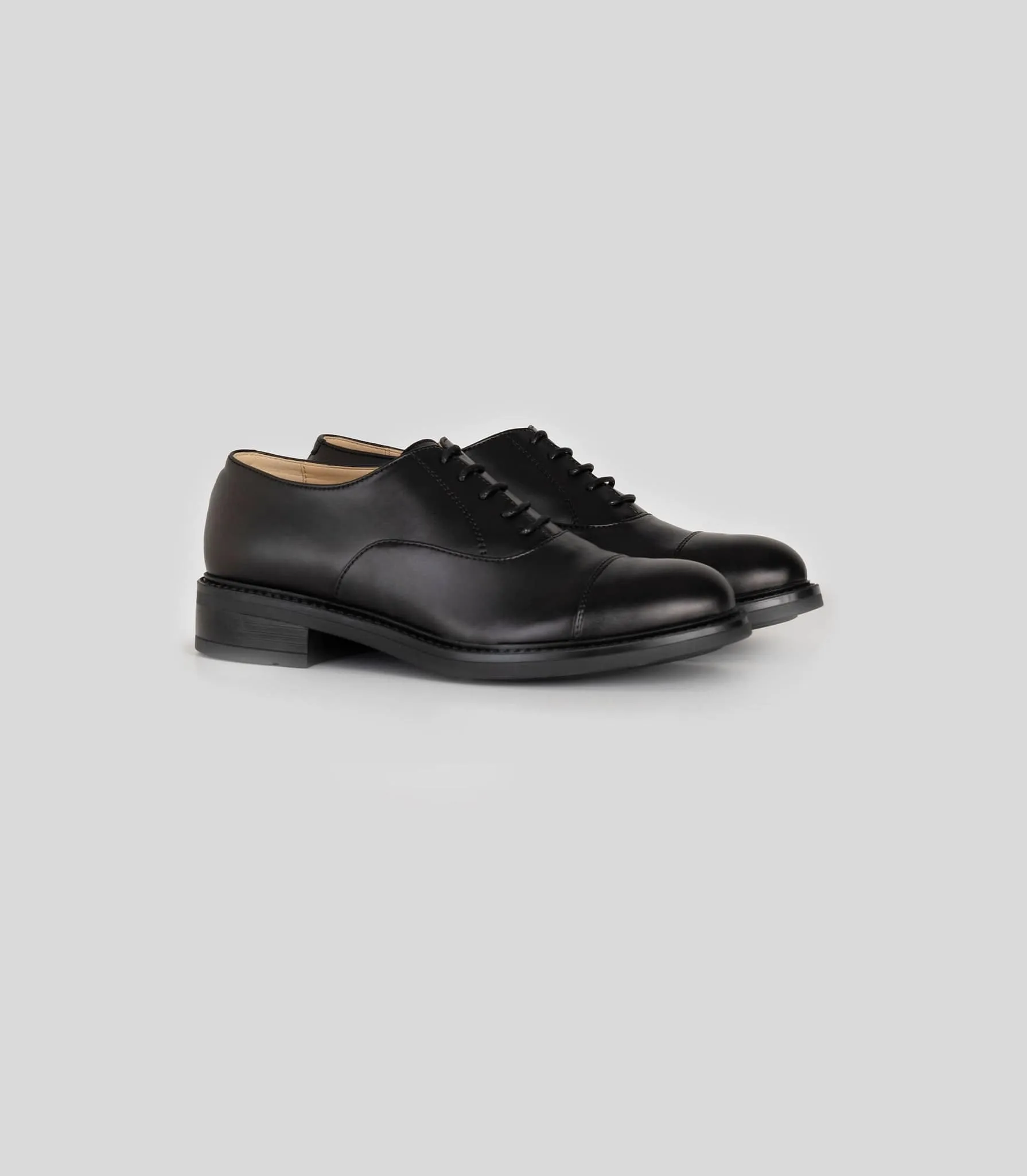 Chaussure Oxford Végane en Simili-Cuir avec Bout Capitonné pour Femme | Plusieurs Couleurs