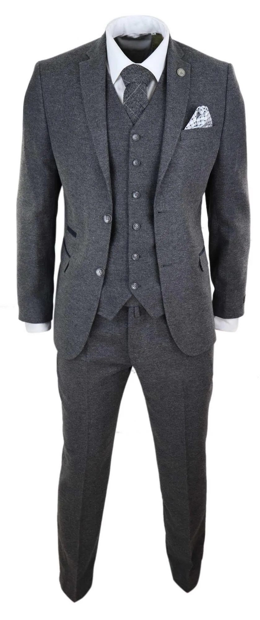 Costume en Tweed de Laine 3 Pièces Années 1920
